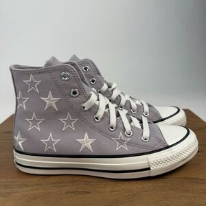 New Big Kids Converse Chuck Taylor All Star High 'Starry' Sneaker Sz 4 Y